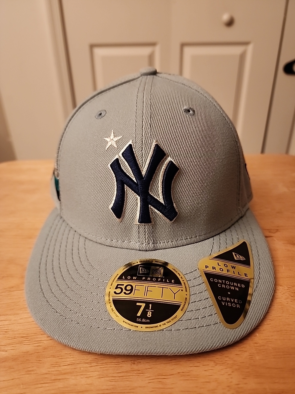 NEW YORK YANKEES -7 1/8-NEW ERA MENS GREEN 2023 ALL-STAR GAME 59FIFTY FITTED HAT